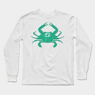 Cancer (Jungle Green) Long Sleeve T-Shirt